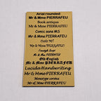 PBC-Plaquette boite aux lettres (taille grande)