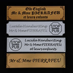 PBC-Plaquette boite aux lettres (taille grande)