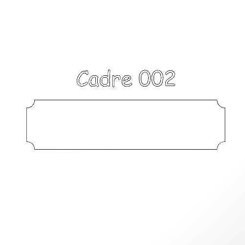 PBC-Plaquette boite aux lettres (taille grande)