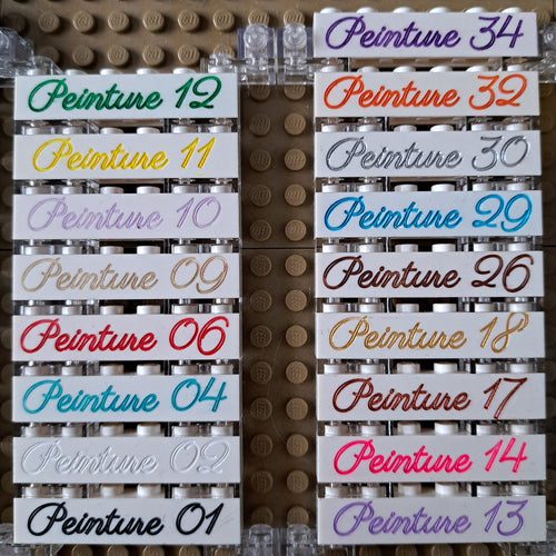 Brique 2x4 - "AFOL" v1 La Fra'brick