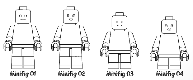 Puzzle mur Famille (4 personnes) La Fra'brick