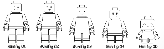 Puzzle mur Famille (5 personnes) La Fra'brick