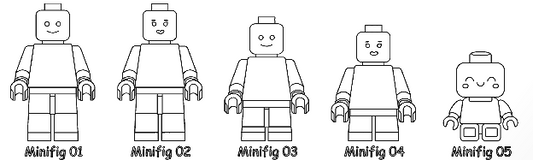 Puzzle mur Famille (5 personnes) La Fra'brick