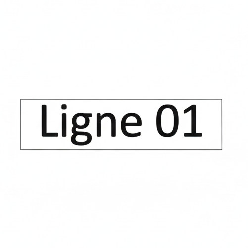 PBC-Plaquette boite aux lettres (taille grande)