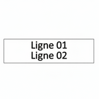 PBC-Plaquette boite aux lettres (taille grande)