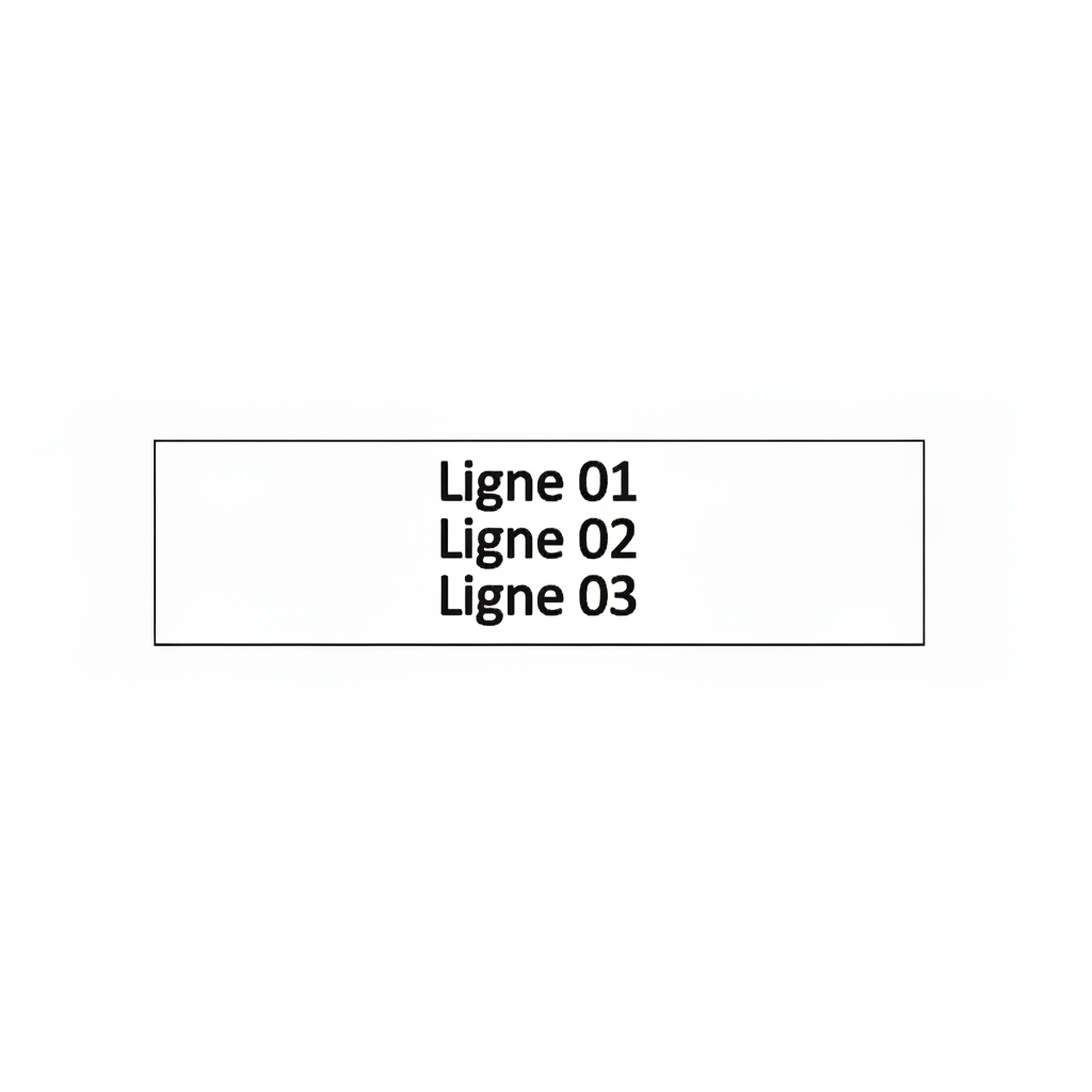 PBC-Plaquette boite aux lettres (taille grande)