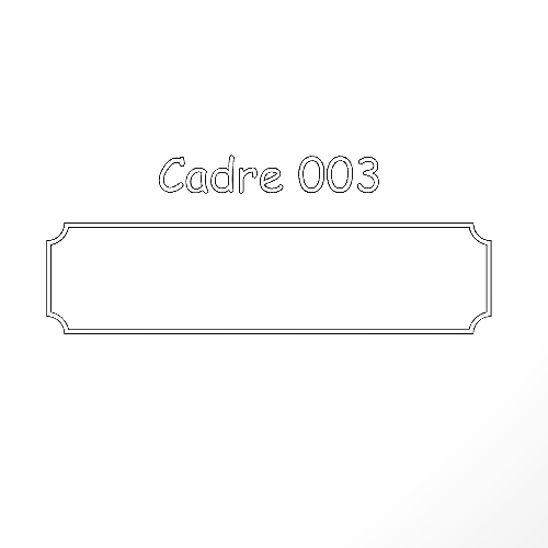 PBC-Plaquette boite aux lettres (taille grande)