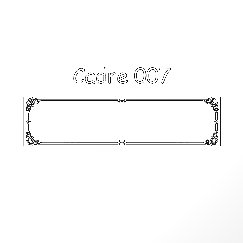 PBC-Plaquette boite aux lettres (taille grande)