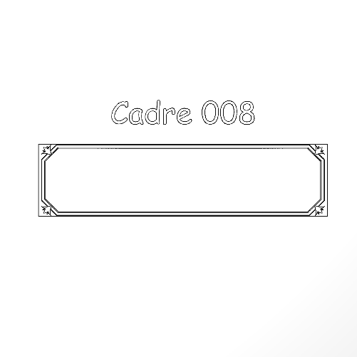 PBC-Plaquette boite aux lettres (taille grande)