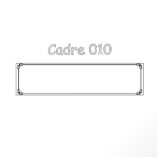 PBC-Plaquette boite aux lettres (taille grande)