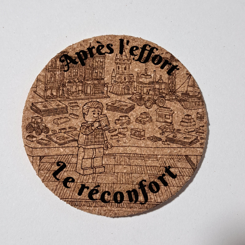 Sous-verre en liège