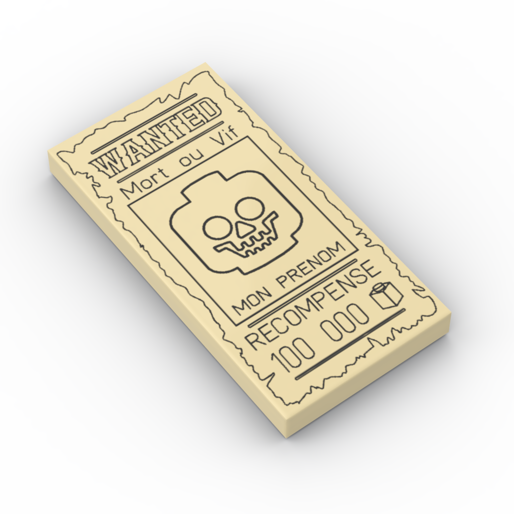 Tile 2x4 - Wanted v1